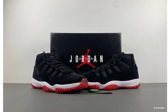  DB5457-061 Velvet   Retro Jordan  DB5457-061 Bred 11 0519